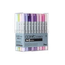 코픽 챠오 마카 36색 세트 A B C D E, C세트, 1개