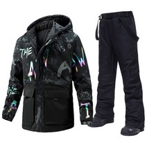 스키 자켓 스키복 새로운 패션 남자 얼음 눈 옷 두꺼운 착용 방풍 겨울 의상 스노우 보드 의류 스키 재킷