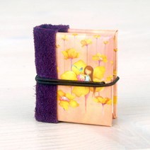 BooKiss 미니북책갈피 DIY 꽃 위의 소녀 책갈피 독서용품