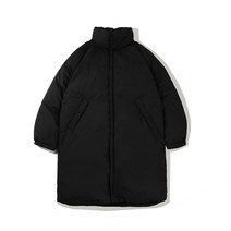 LONG DOWN PARKA black