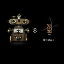 나무 귀여운 자동차 아로마 테라피 에센셜 오일 빈 병 공기 배출구 향수 자연 신선하고 오래 지속되는 자동차 장식 액세서리, 기타, 와트 + 샌달우드 에센셜 오일