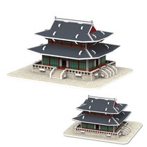 디오제이 3D입체퍼즐 경복궁 근정전 퍼즐조립 역사만들기