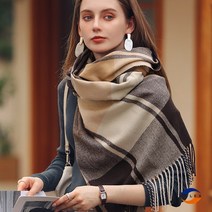 슈럭스 [당일출고/무료배송] 고품격 캐시미어 머플러 스카프 남녀공용 목도리 6color, 모노네이비