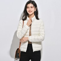 어썸웨어 여성 오리털 자켓 덕다운 경량패딩