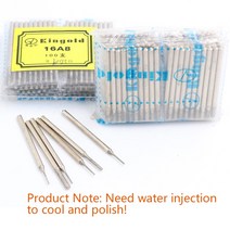 150 pcs 다이아몬드 드릴링 바늘 그릿 그라인딩 헤드 버 비트 Dremel 조각 연마 도구 카빙, 04 1.0mm_01 5pcs Set