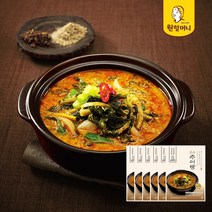원할머니 명품추어탕(우거지) 510g x 6팩, 단품