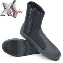 XS SCUBA 스쿠버다이빙 5mm 디럭스 지퍼 부츠, 상세설명 참조, 280