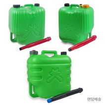 다용도 말통 생수통 연료통 캠핑 기름통, 그린기름통 20L