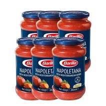 바릴라 나폴레타나 파스타 소스 400g Barilla Napoletana Pasta Sauce, 6팩