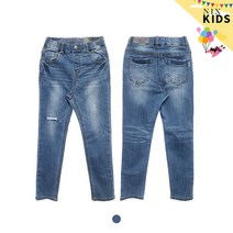닉스 키즈 남아 M톤 구제 스키니 FKMEDDK811M