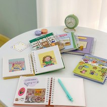 접착식 포토북 어린이집 졸업 앨범 초음파 꾸미기 셀프 사진 보관 성장 만들기 사진첩 일기 다이어리 네컷 여행 아기 커플 포토 결혼 포카 웨딩 붙이는 미니 바인더, 색상, 퍼플