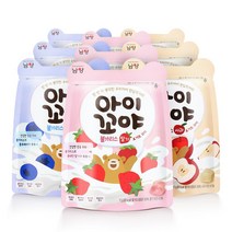 아이꼬야 불가리스 요거트볼 혼합 9개(사과3+딸기3+블루베리3), 1세트