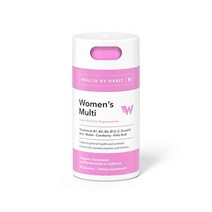 Health By Habit 여성용 멀티 보충제 60정 1+1 2병, 1 Pack