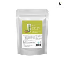 네이쳐티 제주 그린티 라떼 파우더 1KG 녹차 버블티, 단품