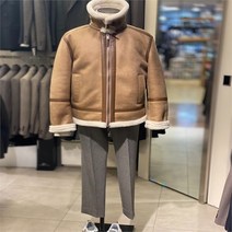 SIEG NC10 양털 무스탕 베이지컬러 22 F/W FG9802BE