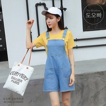 도오빠 여자청바지 여성 청바지 반바지 데님 오버롤 멜빵바지 멜빵 바지 뽀빠이 카우걸 툴링 턱받이 루즈핏 스트랩 뚜찌빠찌 미니언즈 카우보이 빛바랜 직장인 대학생 의류 옷 패션 봄 가을 환절기 간절기 코디 기본 베이직