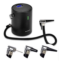 무선 충전 디지털 에어 펌프 3종 노즐 C타입 케이블 시가잭 유선 겸용 에어펌프 타이어 펌프 공기 주입기 자동펌프 휴대용펌프 튜브 자전거 물놀이 12.6V 공기 컴프레셔 콤프레샤