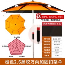 대형파라솔 베란다 도레미 야외 카페 캠핑 감성 초대형 그늘막 특대형, 폭발형 - 프리리프팅 2.6m 비