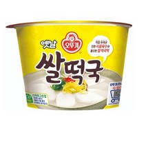 오뚜기 옛날 쌀떡국 용기, 166.6g, 5개