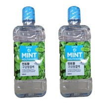 노브랜드 민트향구강청결제 800ml x 2개 마스크입냄새, 1개