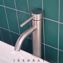 이레타일 스테인레스 탑볼 세면대수전 IRB103, 1개