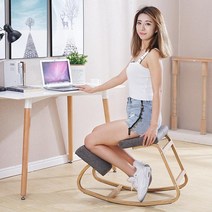 무릎의자 자세교정 수험생 공시생 거북목 밸런스 체형 디스크 골반 허리 승마 척추 협착증, B
