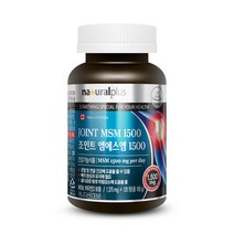 내츄럴플러스 조인트 MSM 엠에스엠 비타민D 3병(6개월분) / 관절 뼈건강