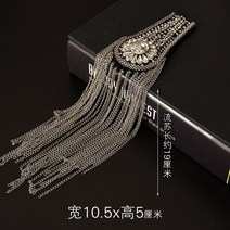 대외무역 수출 중공업 스파이크 비즈 태슬 견장 배지 코트 와펜 빅패치 공연 개성복 장식 부자재