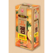 오발] 아임스틱 밀감&한라봉 쨈 20g 1박스 10개입, 20g x 10개