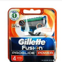 MDG8332 질레트 퓨전 프로글라이드 파워 면도날(4입) 질레트/면도날/퓨전/프로글라이드, 요니샵 초이스yes