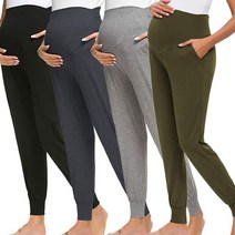 임산부 루즈핏 배보호 조거팬츠 (S-XL) 204455 루즈핏 배보호바지 임부용 조커팬츠 조거팬츠 임산부, 블랙XL, 본상품선택