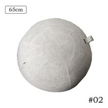 짐볼 보수볼 토닝볼 하프 토구 땅콩 프리미엄 요가 공 보호 커버 체육관 운동 밸런스 볼 커버 및 요가 체육관 운동 피트니스 액세서리 용 하단 링, 베이지 65cm 커버