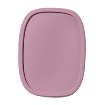 올원리빙 파스텔 실리콘 도시락 용기, 실리콘 도시락 1칸, (파스텔핑크)