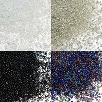 500g 대용량 1.5mm 극소비즈 시드비즈 재료 구슬 공예 반지 팔찌 목걸이 만들기 비즈재료 마스크스트랩, 5