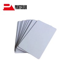 20PC X 광택 흰색 빈 잉크젯 인쇄 가능한 PVC 카드 캐논 프린터에 대 한 엡 손에 방수 플라스틱 ID 명함, 한개옵션0