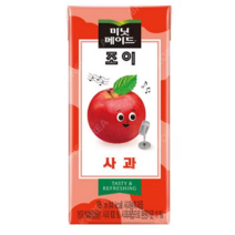 (190mlx32팩 혼합구성) 델몬트드링크팩 오렌지포도사과망고파인애플 주스 과즙음료, 15.조이 사과x32, 32개, 190ml