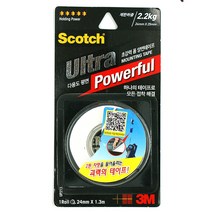 MDG3952 3M)스카치 초강력 다용도 폼 양면테이프 (다용도 평면용/UP213) 테이프류/테이프컷터기/매직테이프/디스펜서