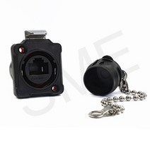 BD-24-J-RJ45-213-SX 24파이 판넬 원형 방수 커넥터 CNLINKO