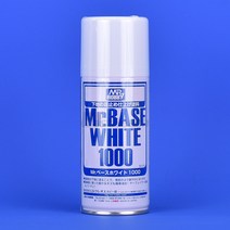 Mr 베이스화이트 1000 서페이서 B518 밑색 프라모델 건담 도색 미술 모형 소품 색칠