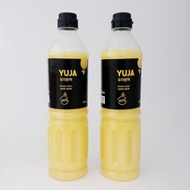 에덴 고흥 유기농 유자원액 엑기스 1.8kg, 2개, 900ml