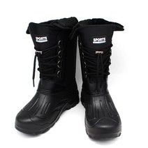 언니슈즈 남성 방수 털 탈착가능 오토바이 방한부츠 11688z