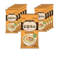 샘표 닭칼국수, 22개