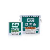 KCC 실리콘 코레실 PU9330 L 1셋트 12kg 건축토목용 우레탄 실란트, 회색