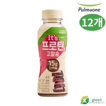 풀무원 잇츠 프로틴 & 고칼슘 초코맛, 260ml, 12개