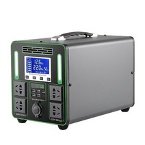대용량 파워뱅크 220v 올인원 삼원계 휴대용 차박 캠핑용 배터리, 1500w 1600wh
