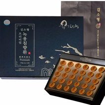 김소형 녹용 침향환 고함량 침향 20% 녹욕 홍삼 차가버섯 30환, 1+1개