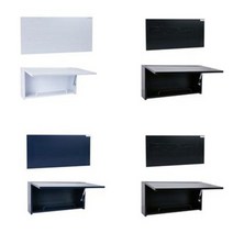 화장실 수건장 플랩장 장식장 수납장 욕실 쇼바 선반장 상하단장 미니장 미니 상부장 수건함, 화이트