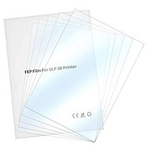 Bilway 3D 프린터 5피스 FEP 필름 릴리스 시트 LCD SLA 레진 필름 시트 UV DLP 3D 프린터와 호환 (200 x 140), 200*140