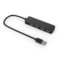 usb허브핫세일 4 포트 USB 다기능 3A 충전기 변환기 연장선 멀티 허브 미니 Usb, 01 WHITE