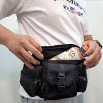 [담앤드솜 멀티 포켓힙색] 작업용 허리 벨트 어깨 쌕 색 방수 스포츠 운동 조깅 핸드폰 미니 남자 남성 여자 여성 돈 웨이스트 메신저 크로스 슬링백 초등 러닝 가슴 물병 허리쌕